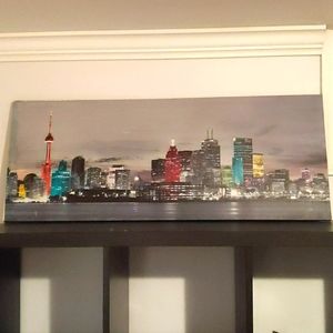 Toronto Skyline Picture/ Wall Art